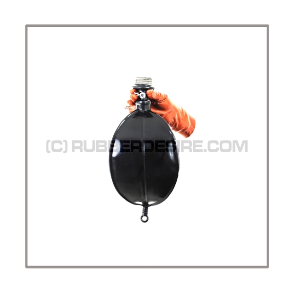 Rebreathing bag RB-G4 with gasmaskthread-port, breathingreduction-adaptor and 4 litre volume